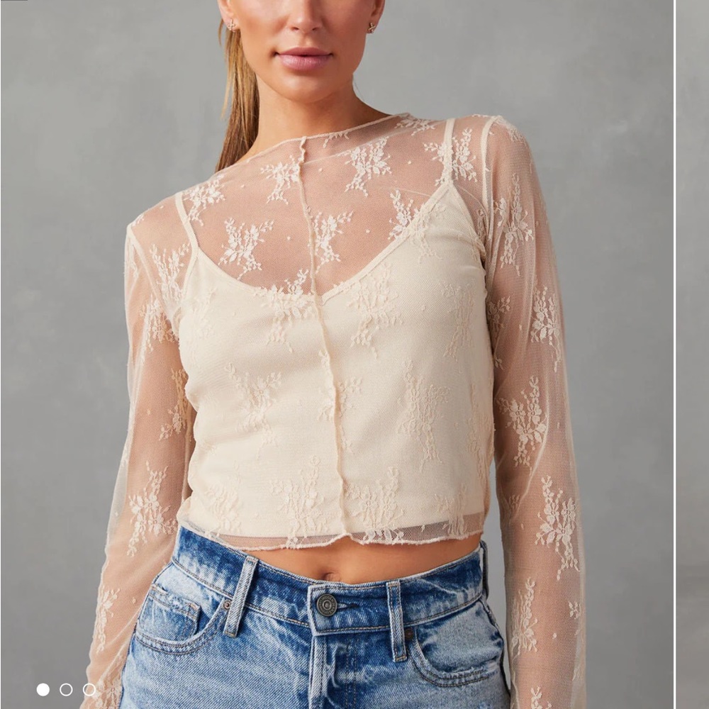Sold out online - Lacey long sleeve top